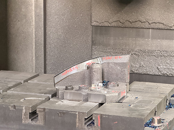 Curved Stamping Die Trimming Insert
