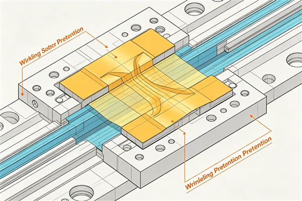 How can I prevent wrinkling defects in my stamping die production?